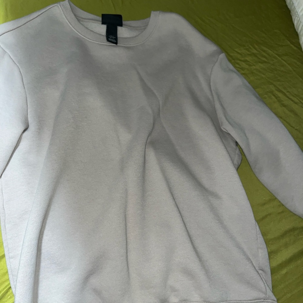 Beige crewneck